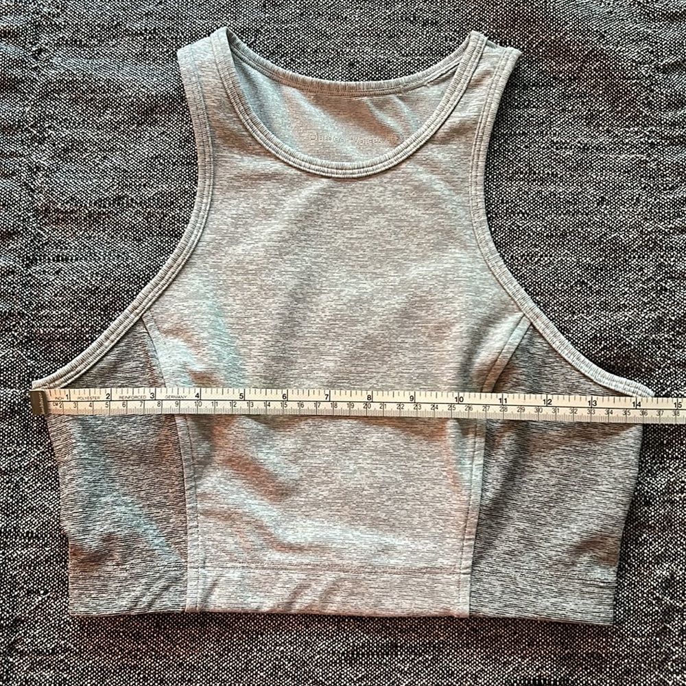 Outdoor Voices Athena Two Tone Crop Top Sports Bra - Picture 6 of 10